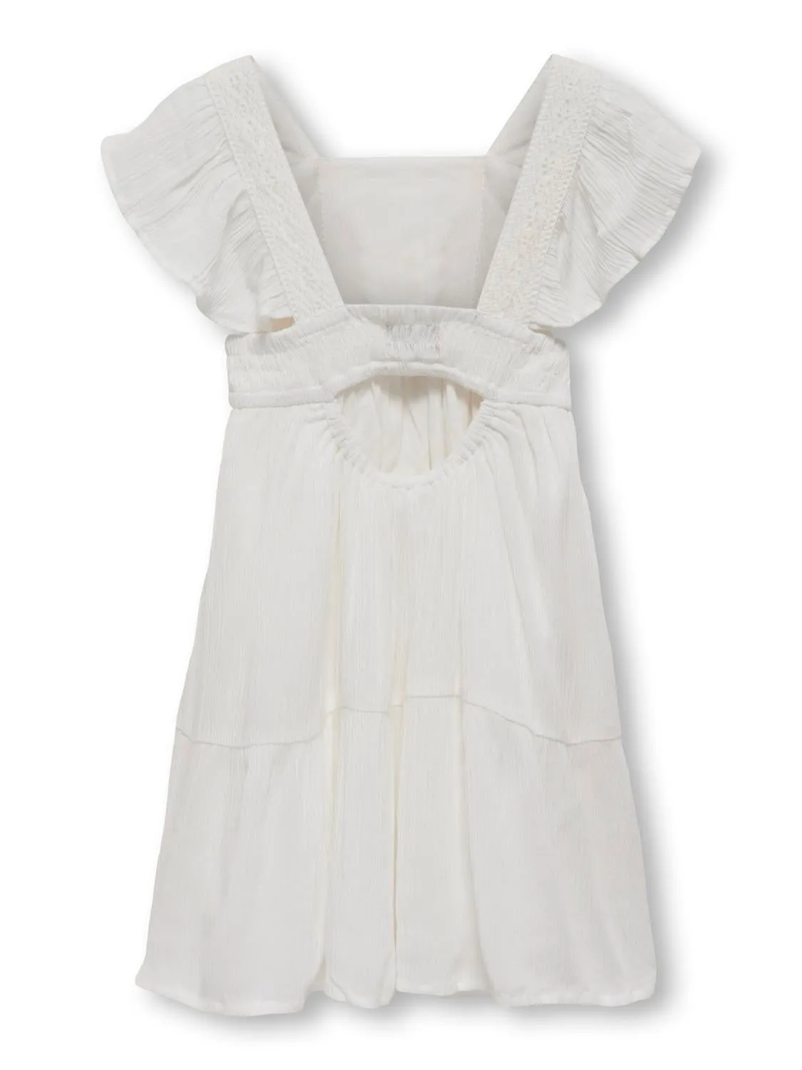 KMGEVA BACK CUT OUT KJOLE - Cloud Dancer sold by Brando product image thumbnail 3