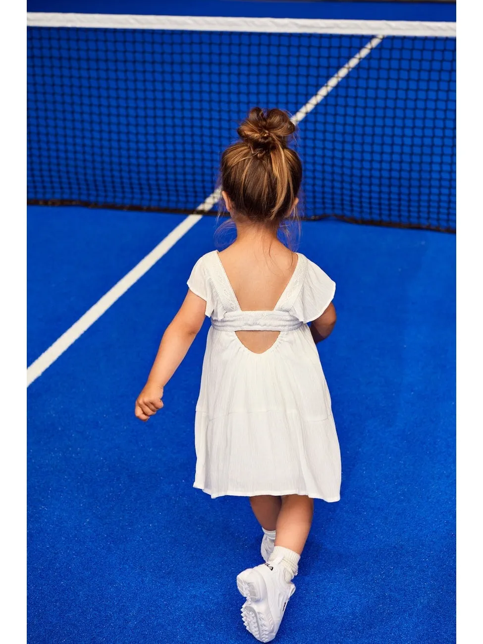 KMGEVA BACK CUT OUT KJOLE - Cloud Dancer sold by Brando product image thumbnail 4