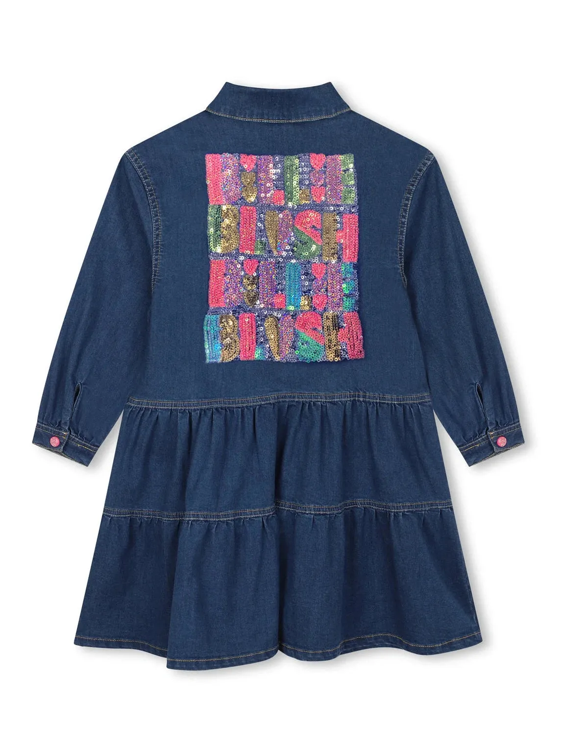 LOGO DENIM KJOLE - denim blue sold by Brando product image thumbnail 2