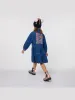 LOGO DENIM KJOLE - denim blue sold by Brando