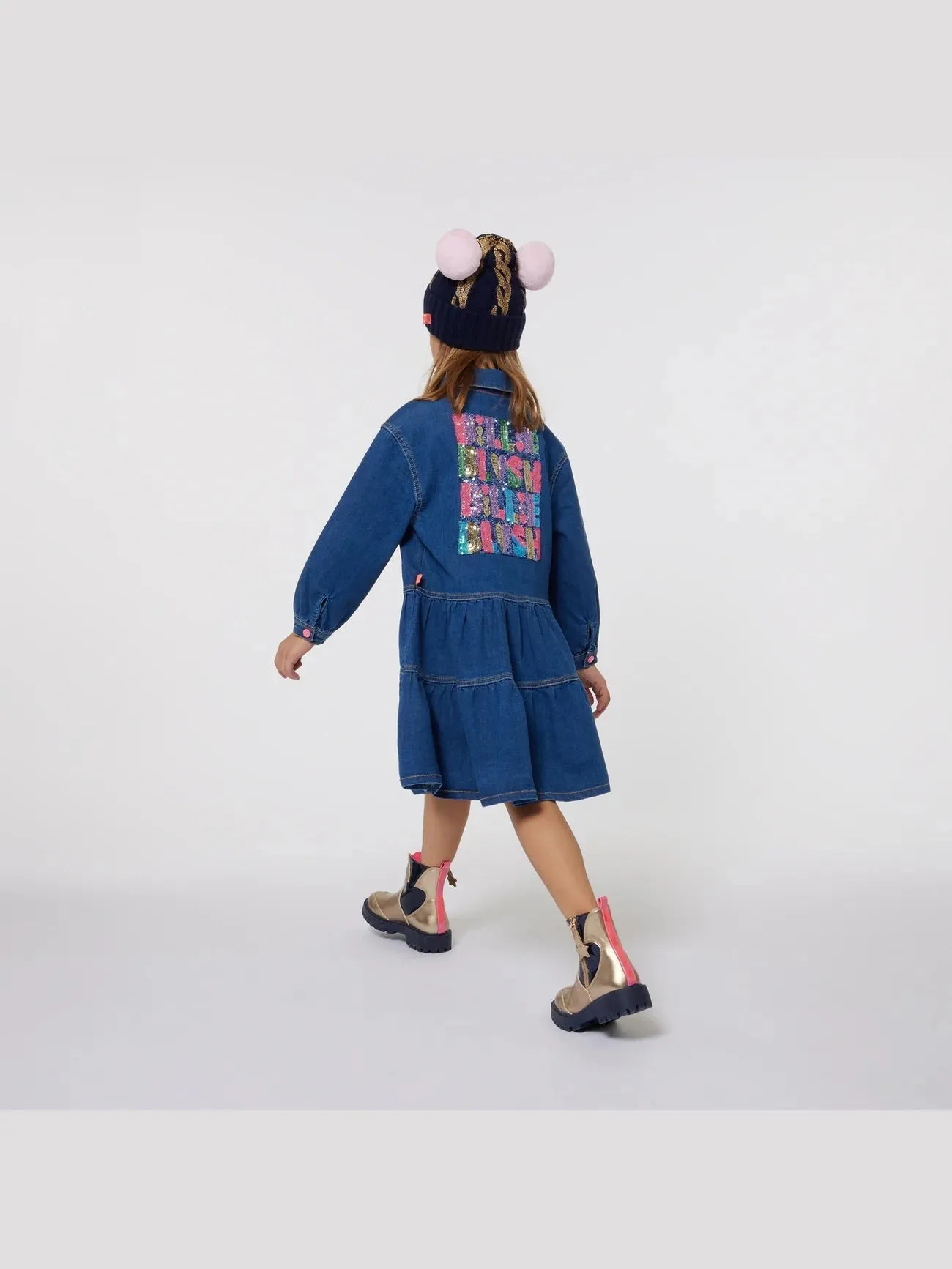 LOGO DENIM KJOLE - denim blue sold by Brando product image thumbnail 3