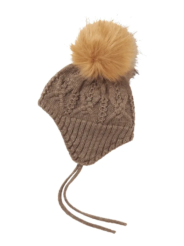 WRILLA ULL KNIT LUE - Walnut sold by Brando