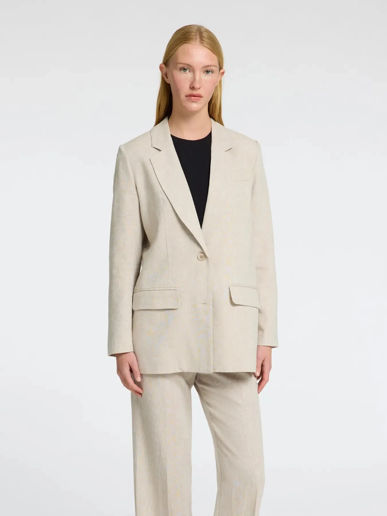 TANIA RITA LS RELAXED BLAZER - Nomad sold by Brando product image thumbnail 2