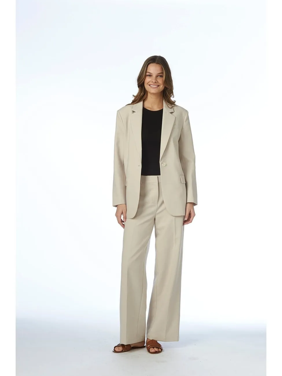 Marie blazer - ivory sold by Brando product image thumbnail 5