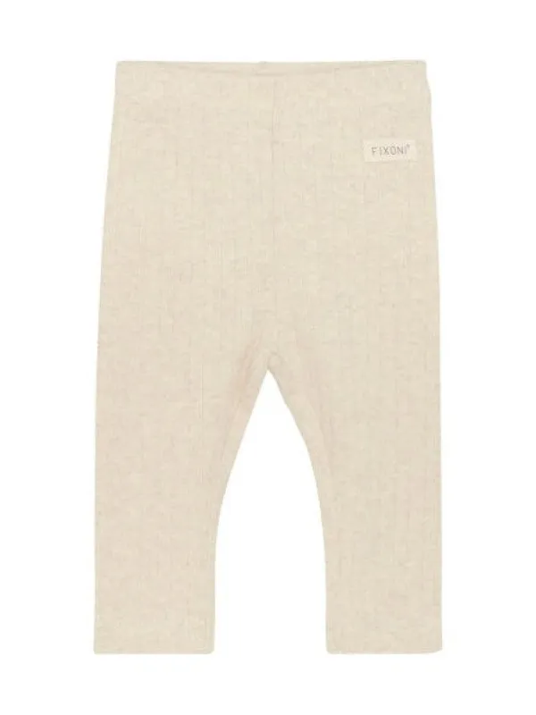 Mélange Leggings - White Sand Melange sold by Brando
