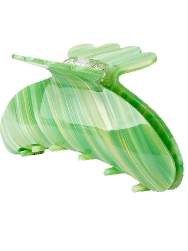 Helle flash big hårklype - green sold by Brando