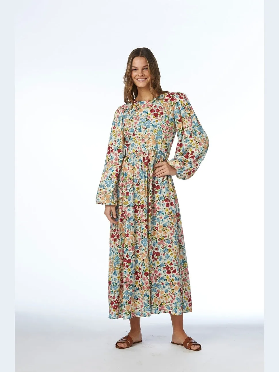 Lilou o neck - ditsy flowerprint sold by Brando product image thumbnail 3