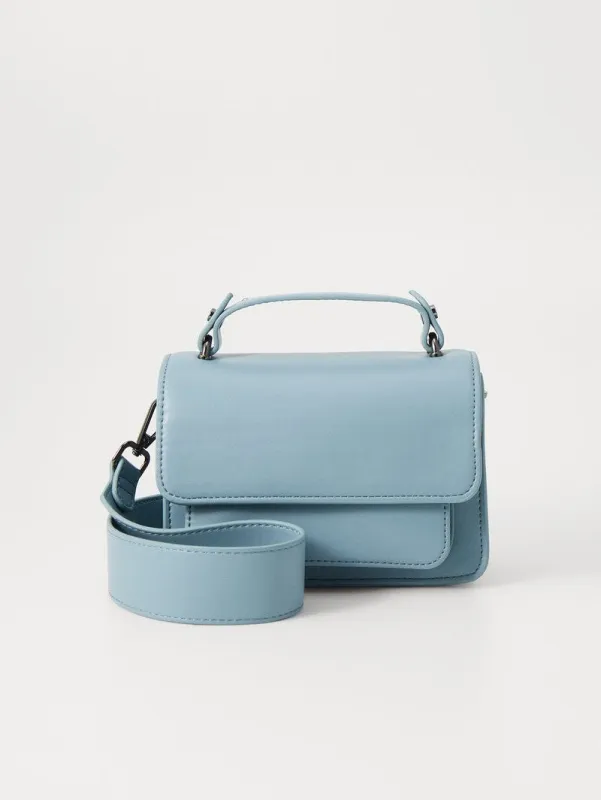 Renei soft structure veske - stone blue sold by Brando