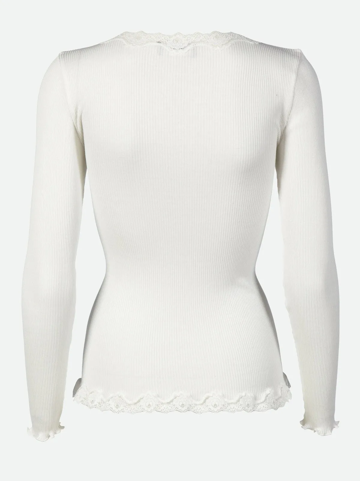 Babette v-neck lace cardigan - new white sold by Brando product image thumbnail 2