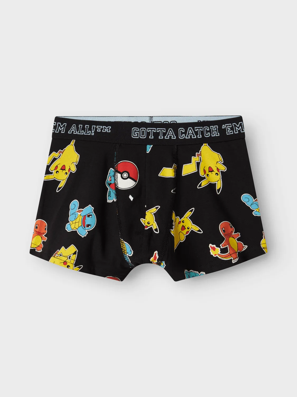 POKEMON 2P BOXER - Black sold by Brando product image thumbnail 5
