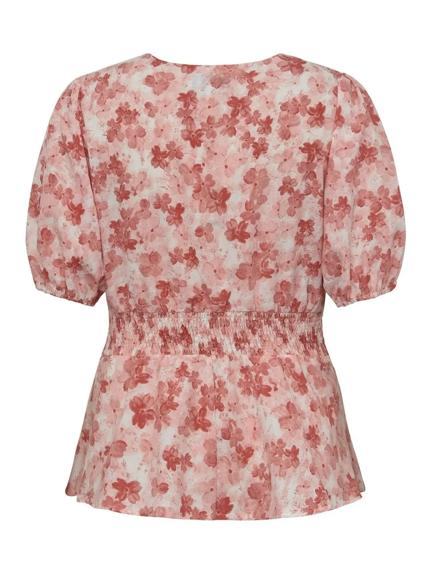 Lassie topp - rose/white sold by Brando product image thumbnail 2