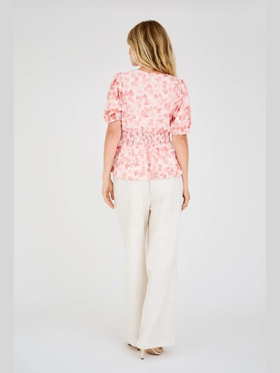 Lassie topp - rose/white sold by Brando product image thumbnail 4