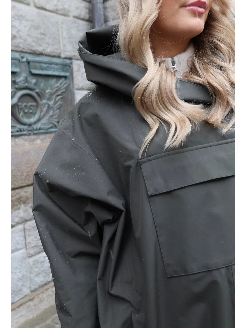 Lilly regn poncho - olive sold by Brando product image thumbnail 4