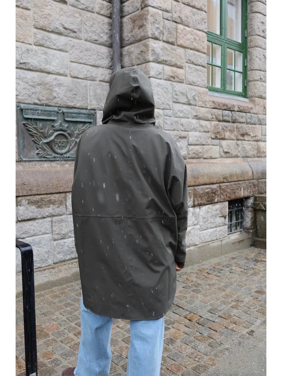 Lilly regn poncho - olive sold by Brando product image thumbnail 5