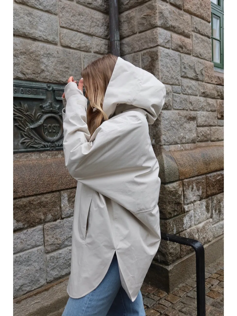 Lilly regn poncho - birch sold by Brando product image thumbnail 3