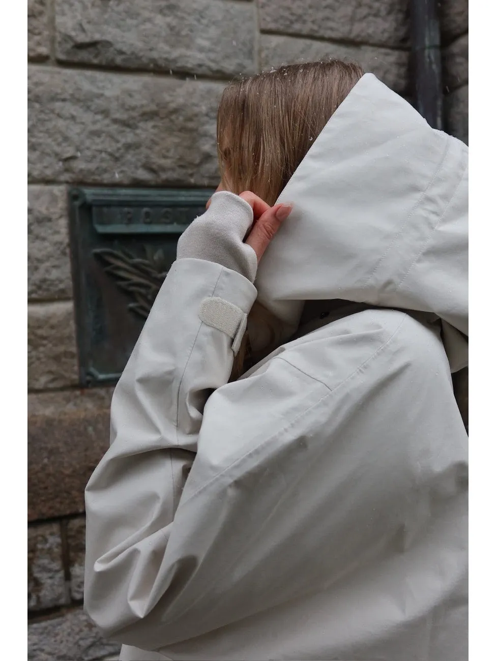 Lilly regn poncho - birch sold by Brando product image thumbnail 4