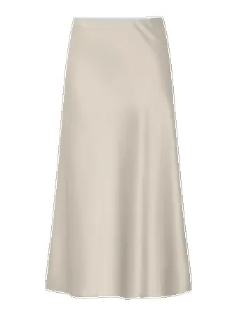 Pella midi skjørt - birch sold by Brando