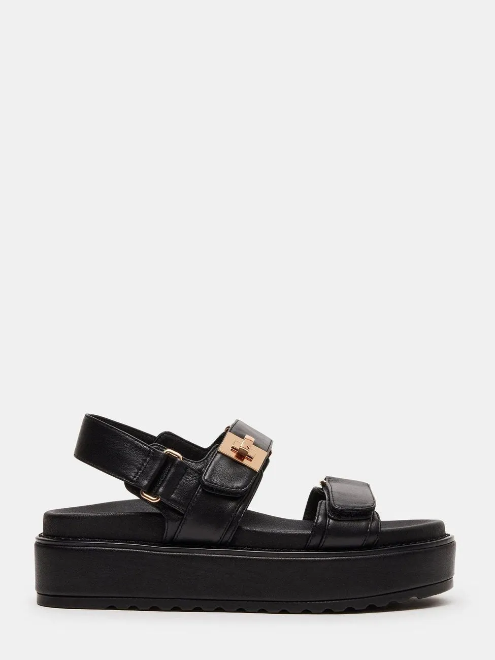 Bigmona sandaler - black leather sold by Brando product image thumbnail 4