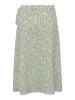 Peony wrap skjørt - pale mint/off white sold by Brando