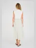 Peony wrap skjørt - pale mint/off white sold by Brando