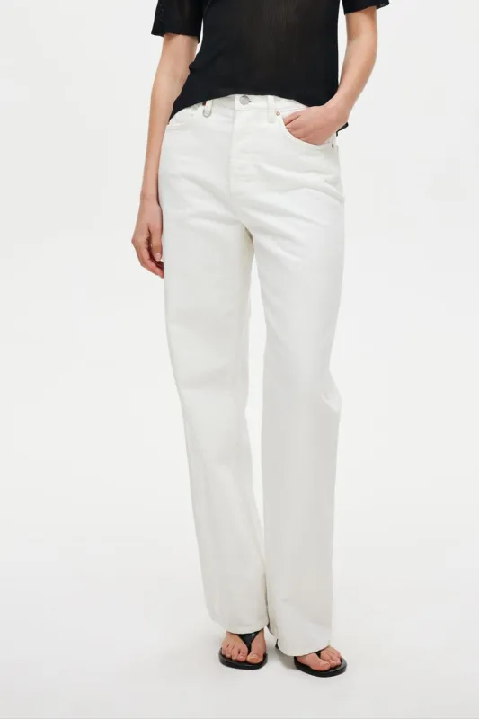 COCO RELAXED JEANS - OFF WHITE sold by Brando