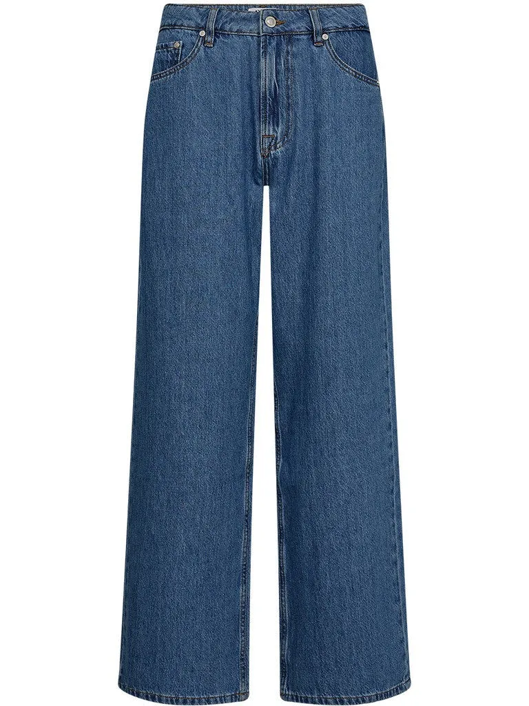 Brooke jeans wash mid blue - denim blue sold by Brando