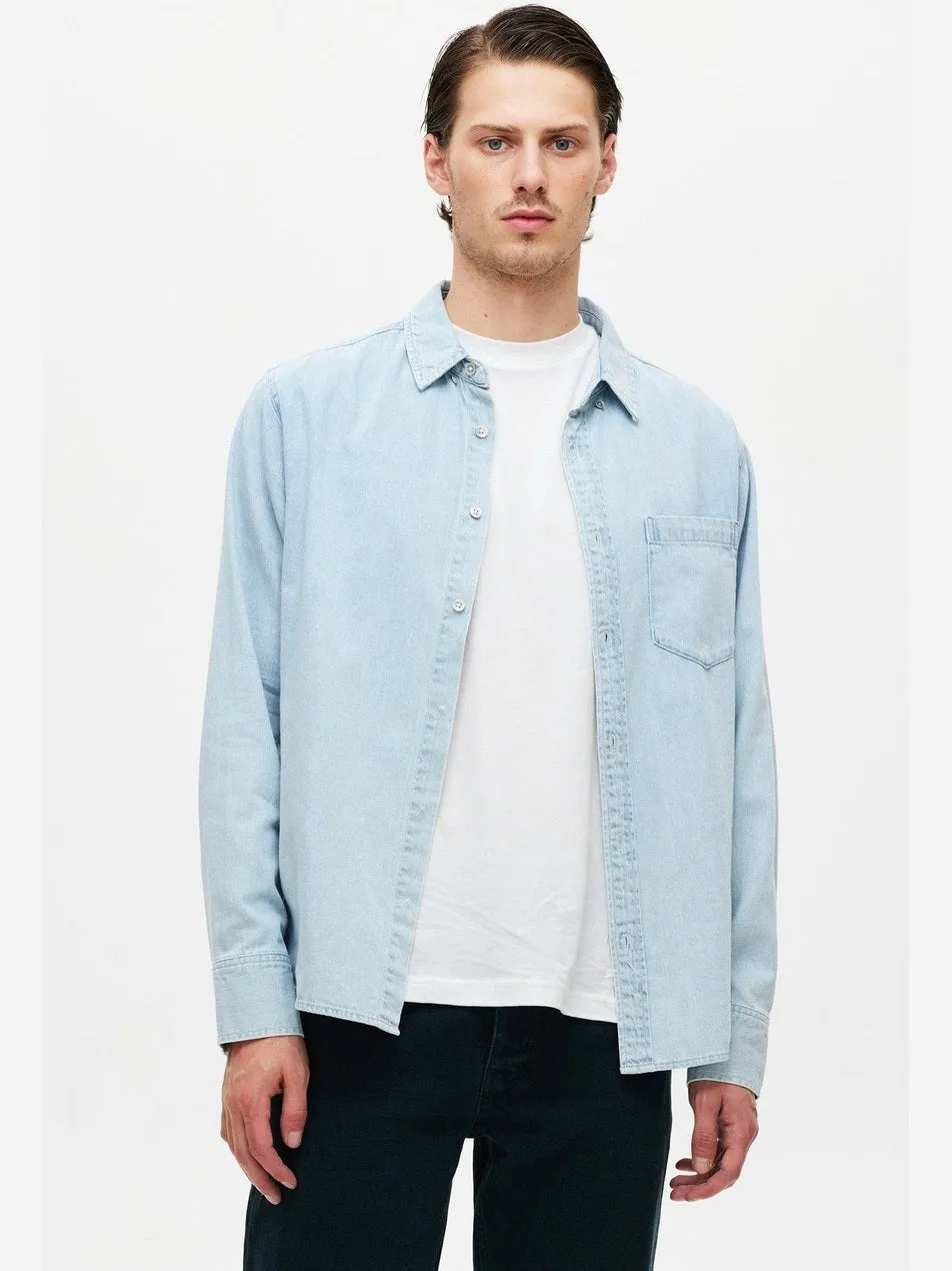 Curtis denim skjorte - light indigo sold by Brando product image thumbnail 2