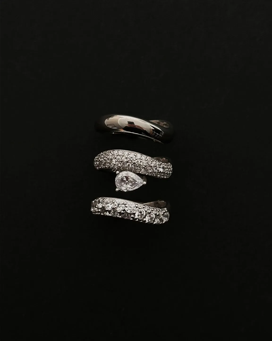 Wave Ring - Sølv sold by Brando product image thumbnail 2