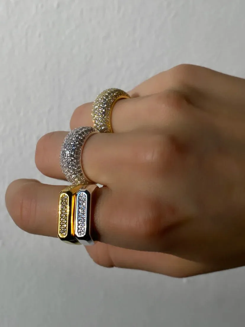 Diamond dome ring - sølv sold by Brando product image thumbnail 2