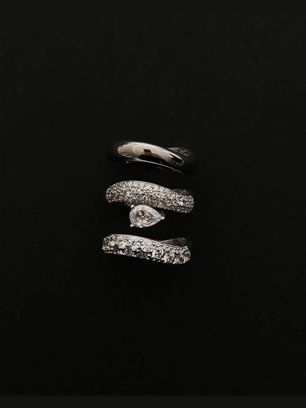 Wave ring - sølv sold by Brando product image thumbnail 2