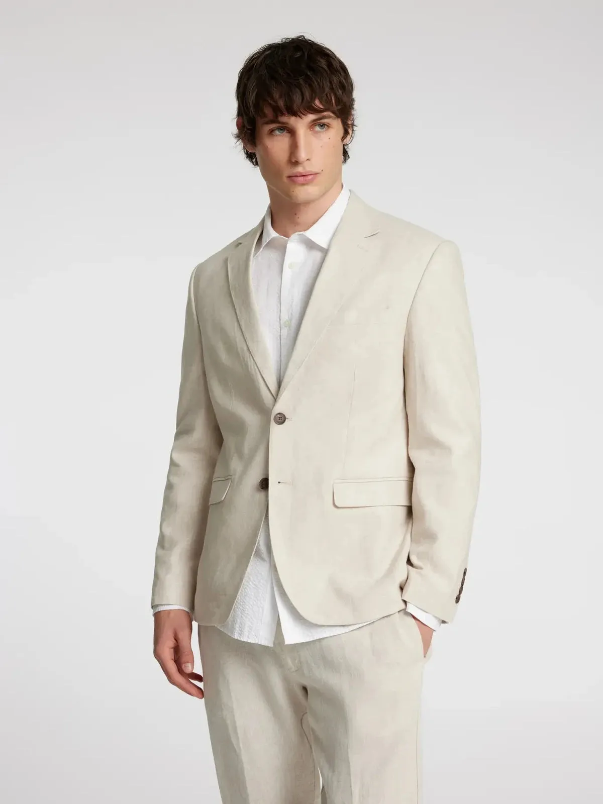 Malik sun lin blazer - oatmeal sold by Brando product image thumbnail 2