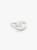 Wave pear ring - sølv sold by Brando
