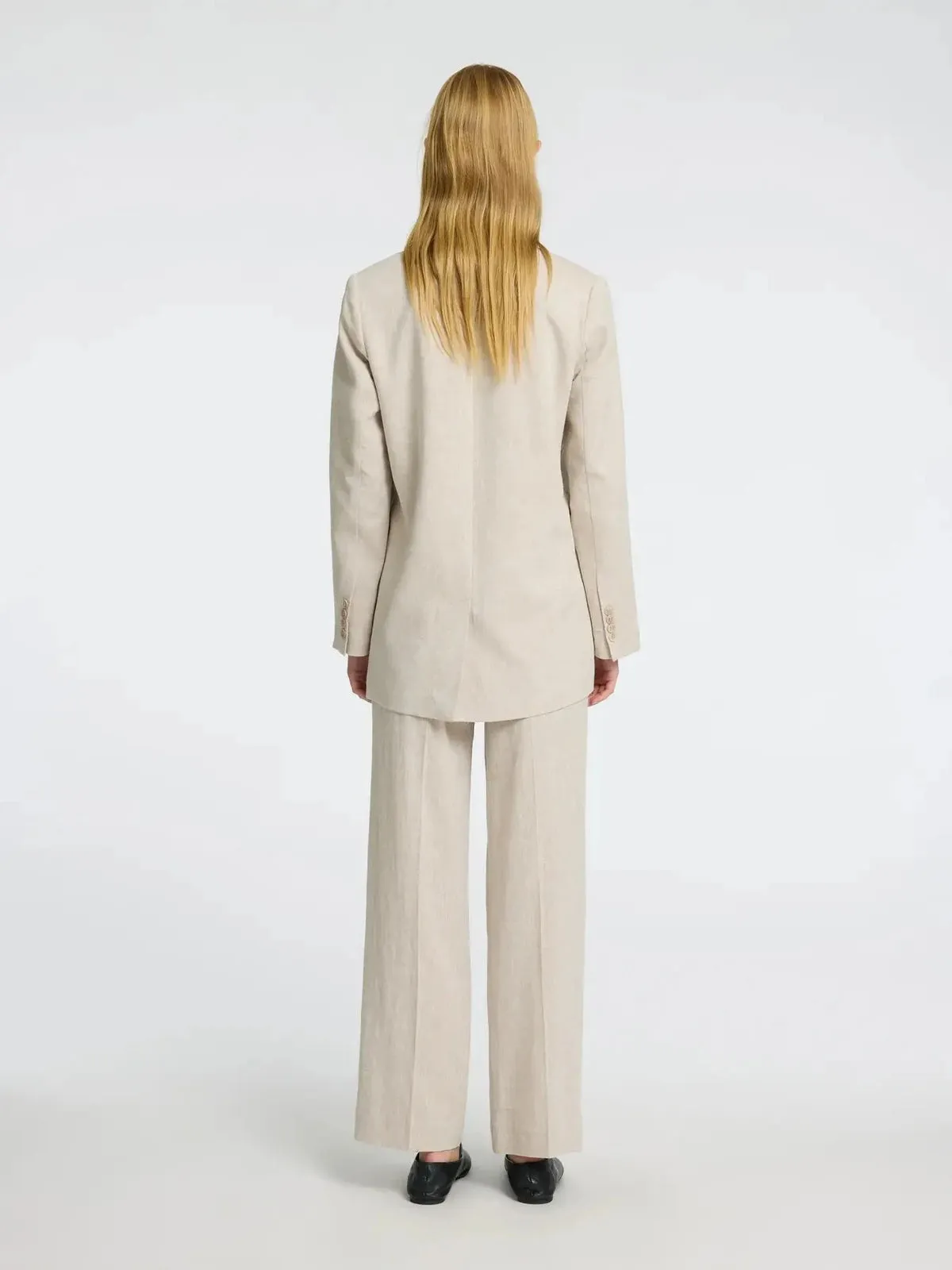 Tania rita relaxed blazer - nomad sold by Brando product image thumbnail 3