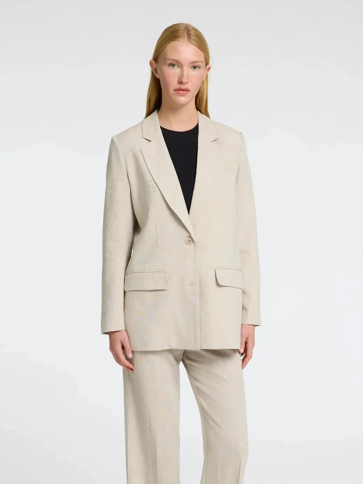 Tania rita relaxed blazer - nomad sold by Brando product image thumbnail 2