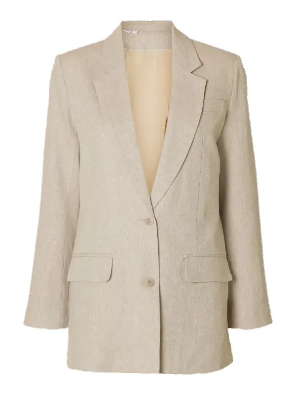Tania rita relaxed blazer - nomad sold by Brando