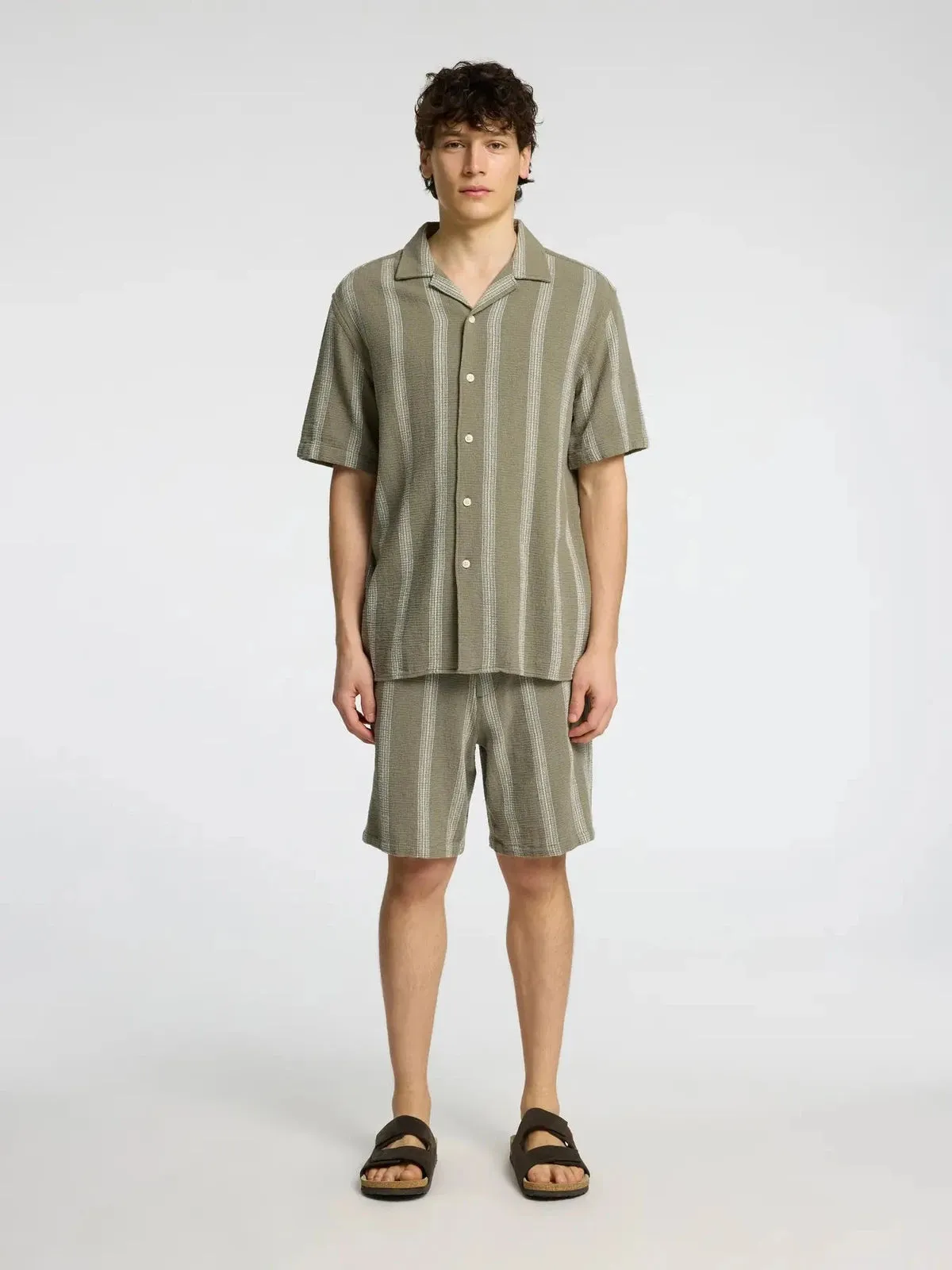 Regsal shorts - vetiver sold by Brando product image thumbnail 2