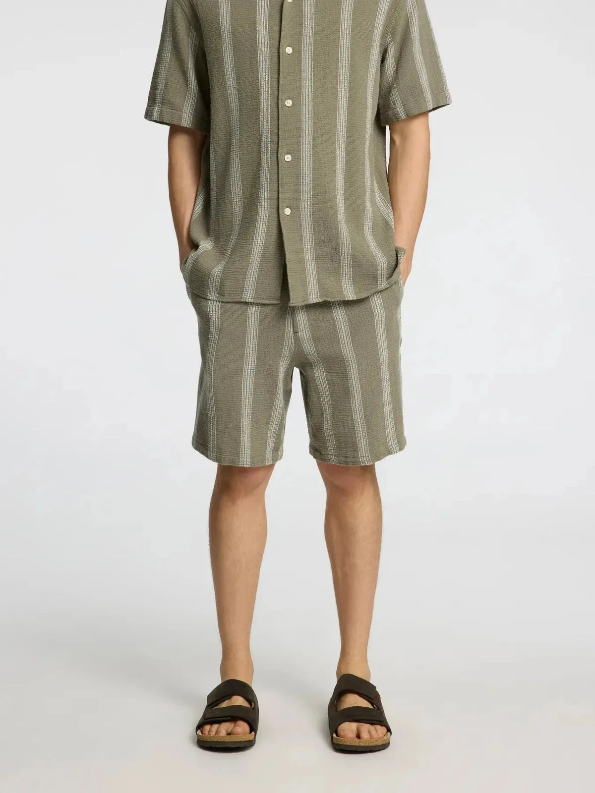 Regsal shorts - vetiver sold by Brando product image thumbnail 3