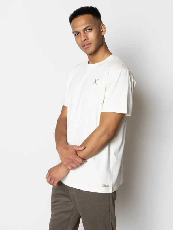 Cross logo t-skjorte - white sold by Brando