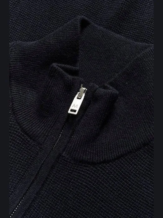 Lagoon half zip genser - black sold by Brando product image thumbnail 2