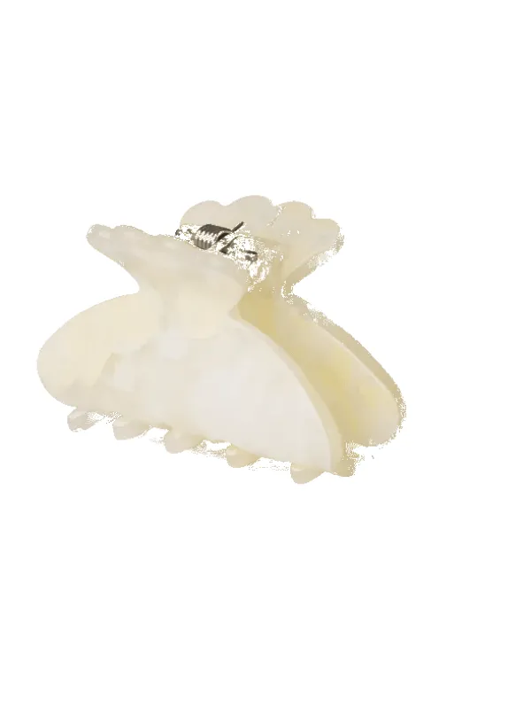 Helle arty mini hårklype - cream sold by Brando