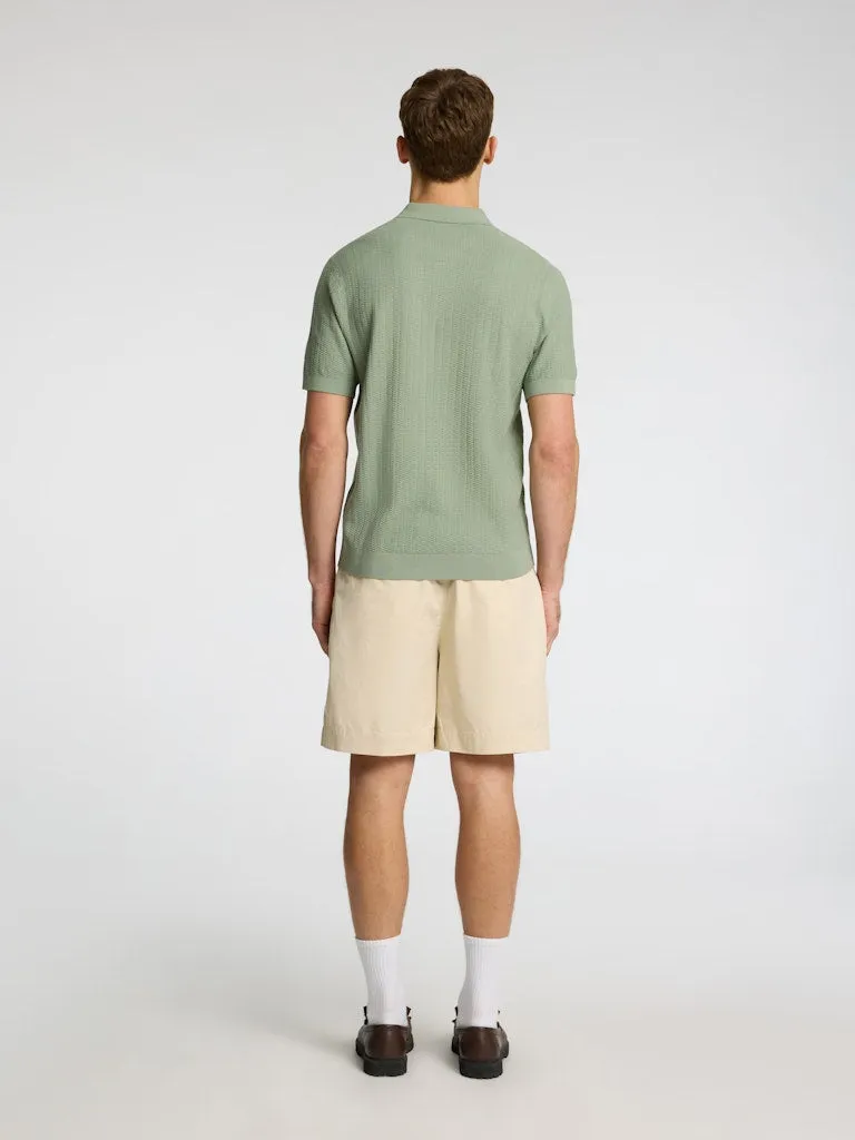 Cran half zip polo - iceberg green sold by Brando product image thumbnail 3