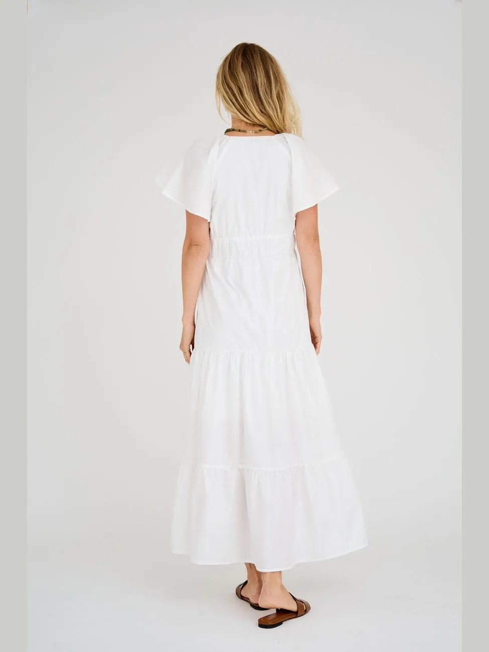 Fransisko maxi kjole - white sold by Brando product image thumbnail 5