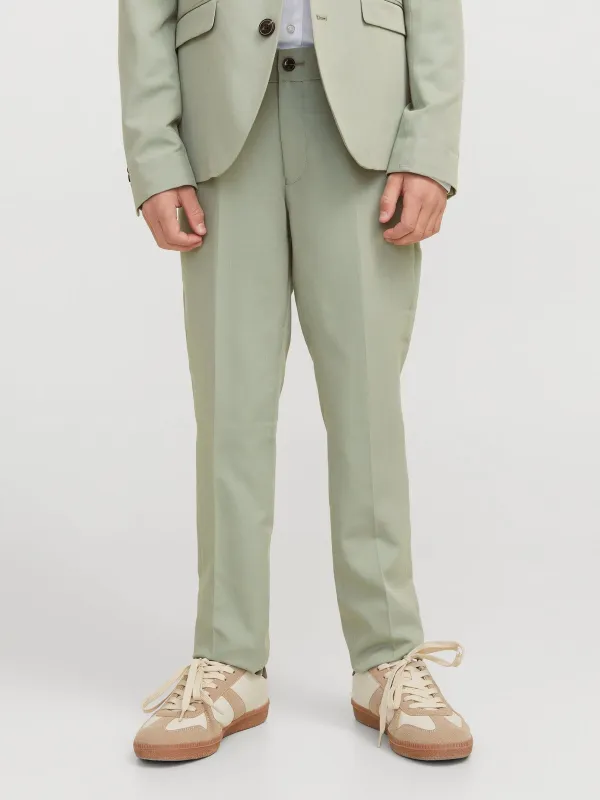 SOLAR Slim Dressbukse - Iceberg Green sold by Brando