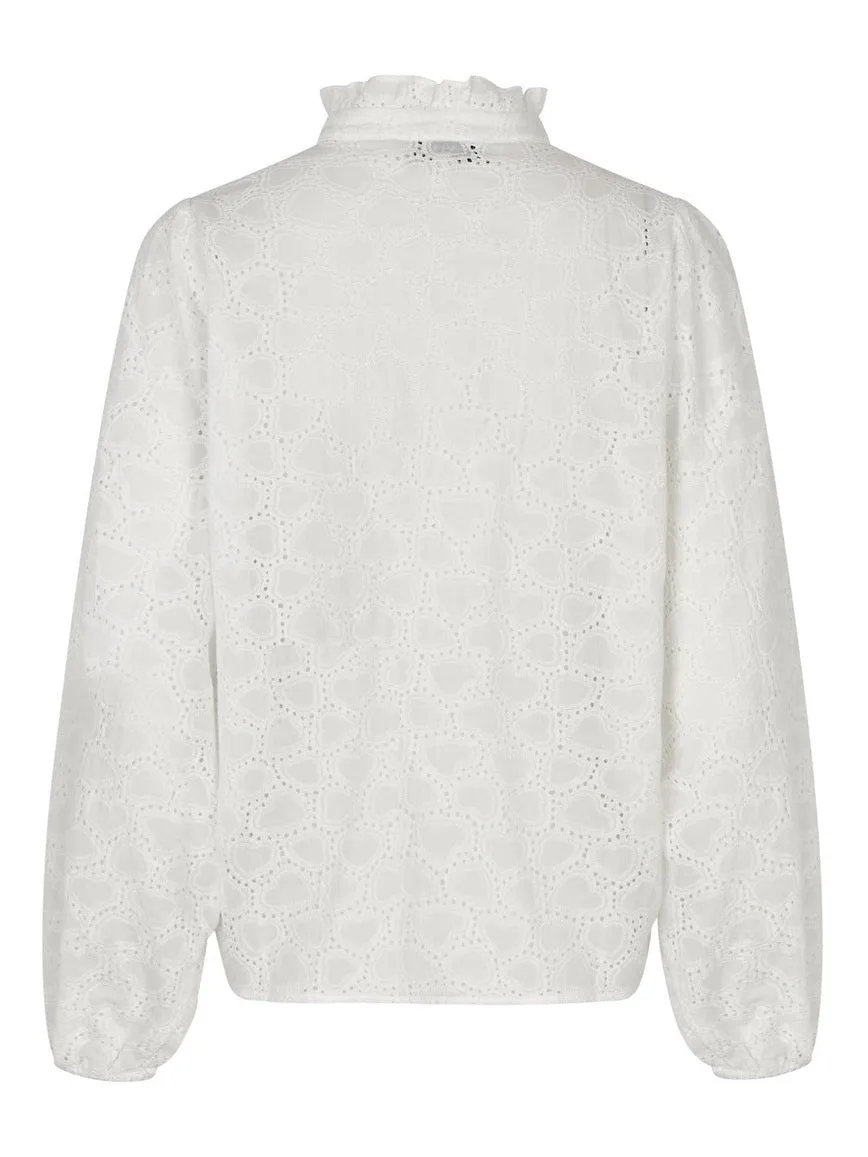 Karla skjorte - white sold by Brando product image thumbnail 2