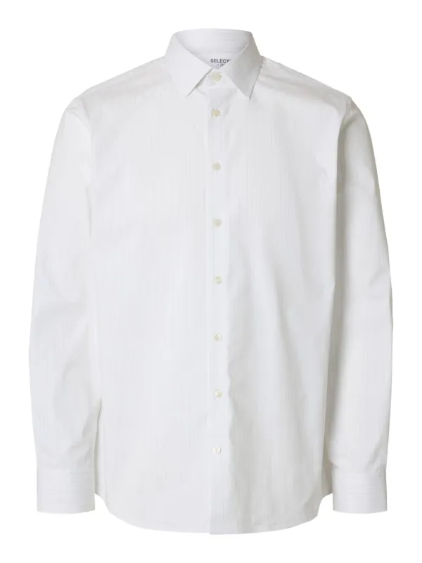 Slim performance skjorte - bright white sold by Brando