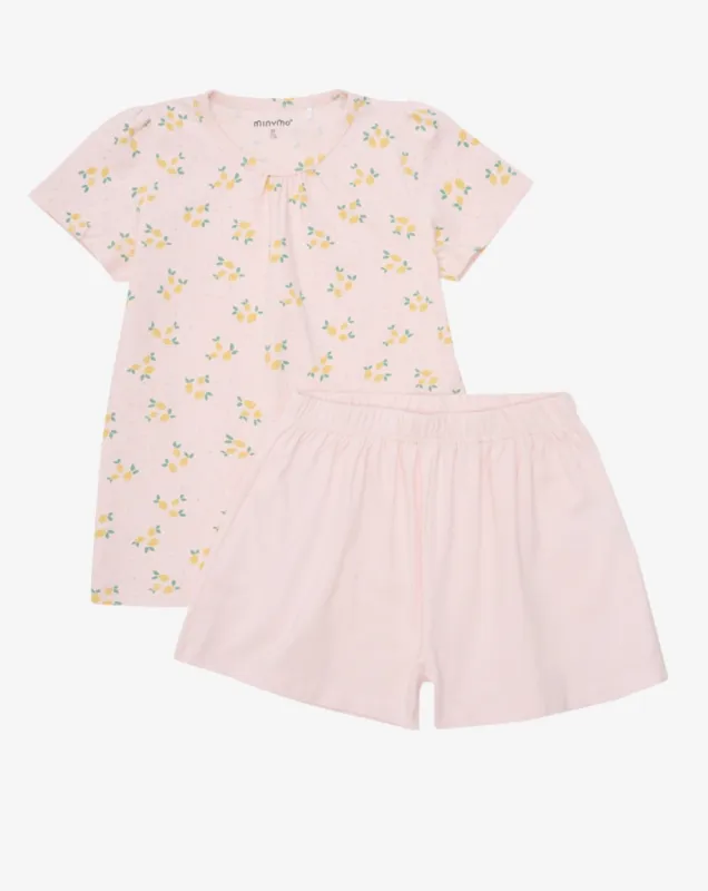 T-skjorte+shorts sett - Rosen Quartz sold by Brando