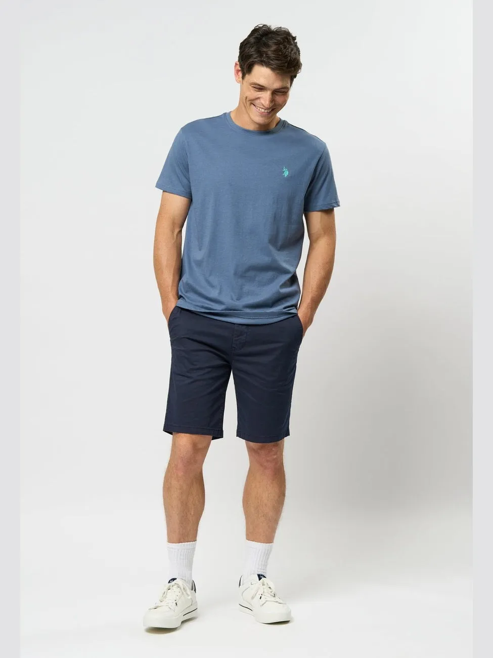 Arjun t-skjorte - china blue sold by Brando product image thumbnail 5