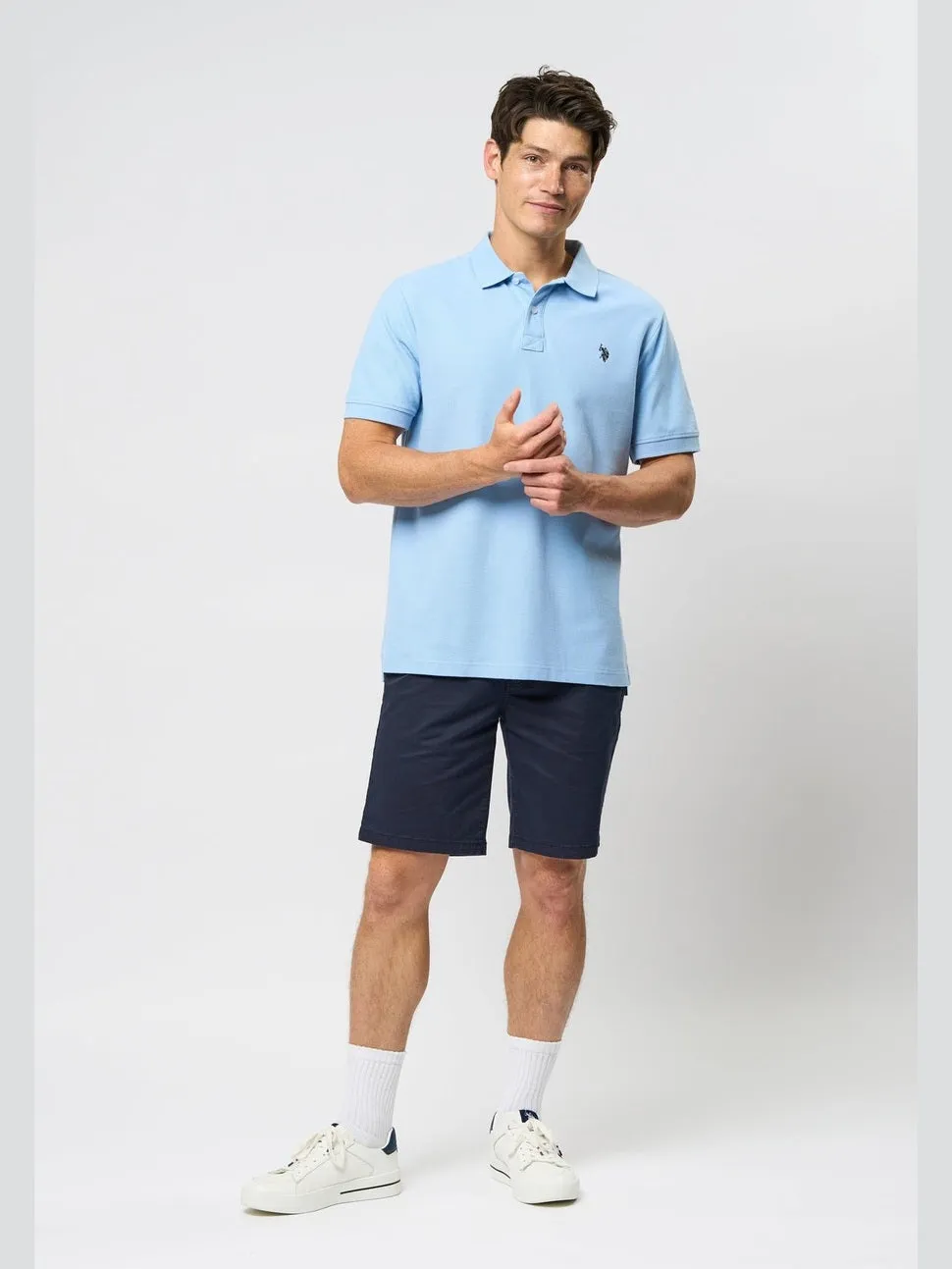 Alfred polo - placid blue sold by Brando product image thumbnail 3