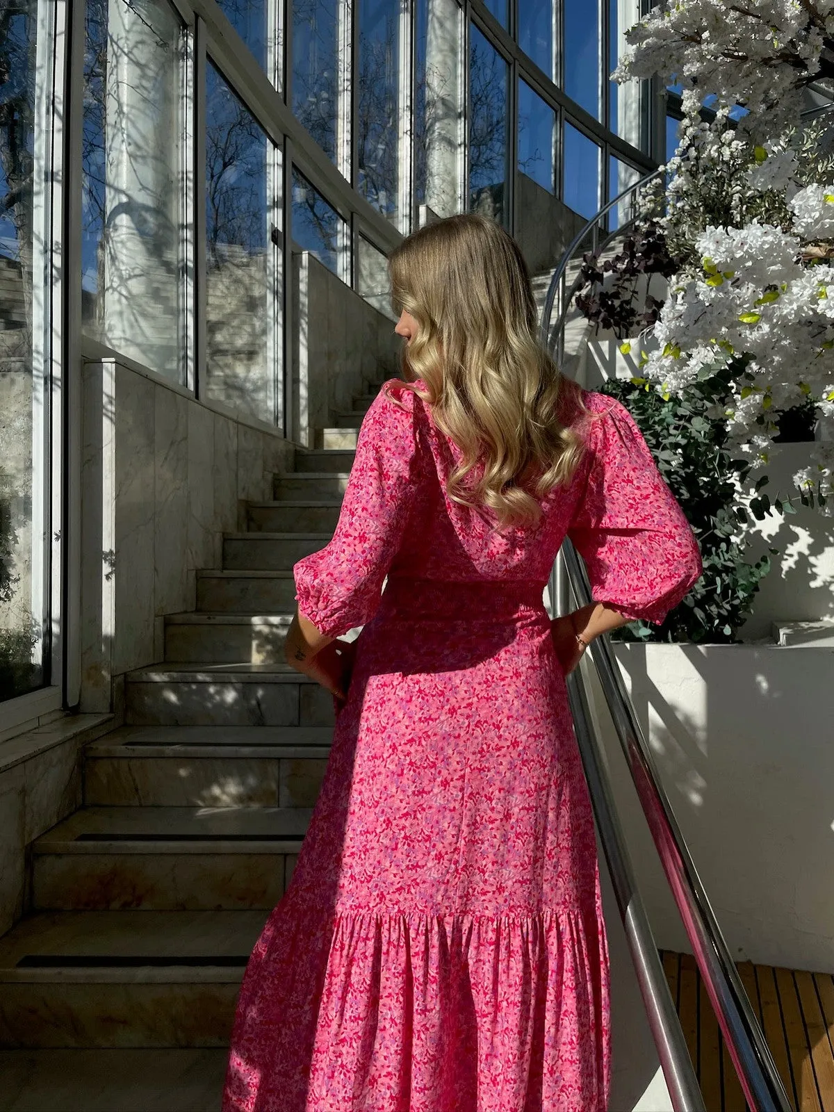 Caroline maxi kjole - pink dolphin sold by Brando product image thumbnail 4