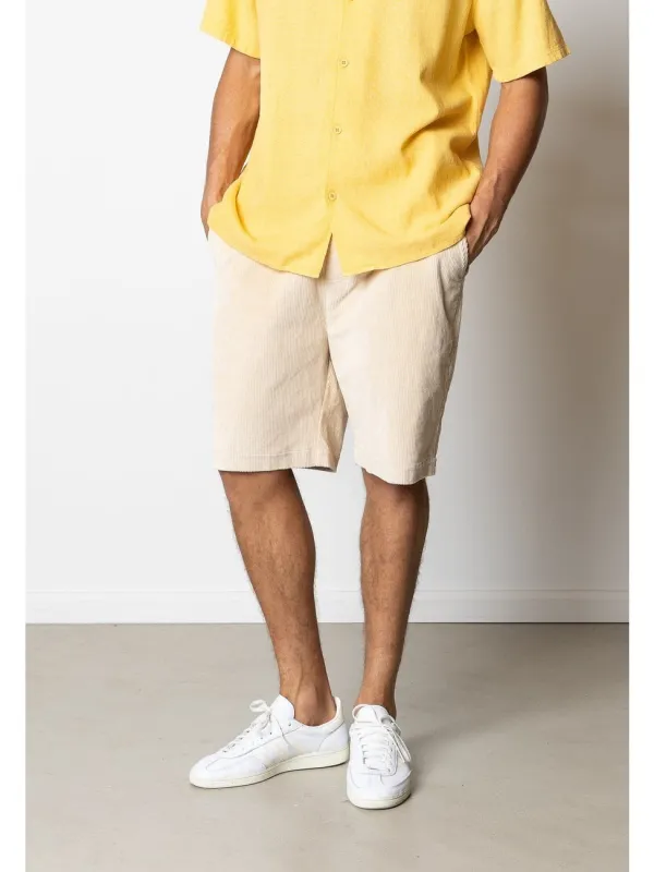 Fox corduroy shorts - Ecru sold by Brando